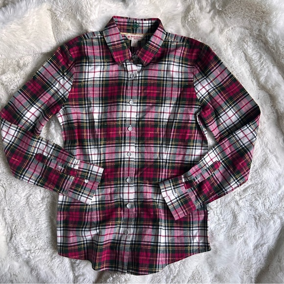 Brooks Brothers Red Fleece Flannel Button Up 2 - Picture 5 of 5